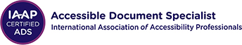 Accessible Document Specialist Badge
